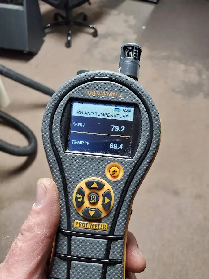 Moisture meter humidity assessment for Fire & Smoke Damage Restoration in Valley